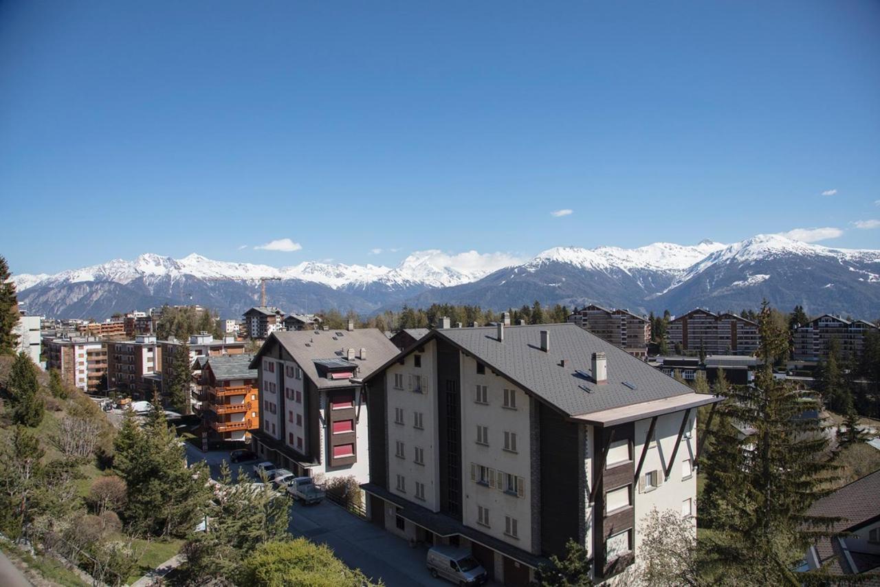L'Eperon Center Crans Wonderful View Apartman Kültér fotó