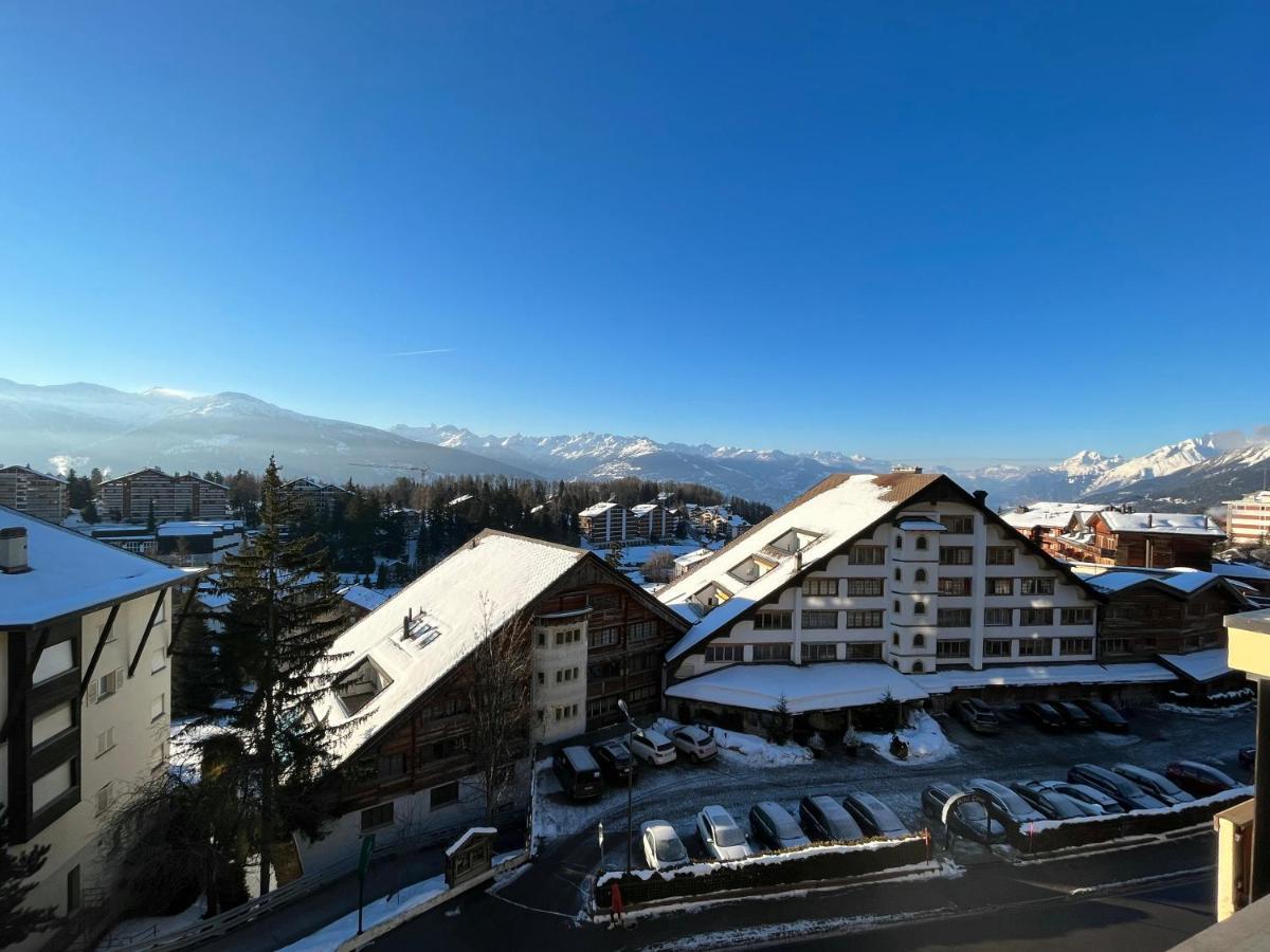 L'Eperon Center Crans Wonderful View Apartman Kültér fotó