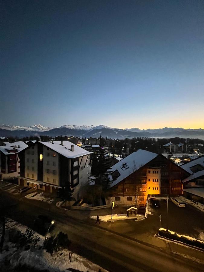 L'Eperon Center Crans Wonderful View Apartman Kültér fotó