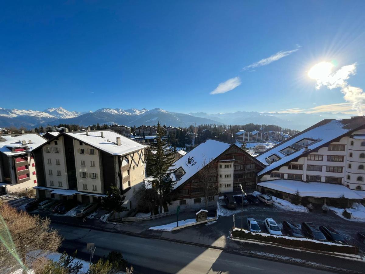 L'Eperon Center Crans Wonderful View Apartman Kültér fotó