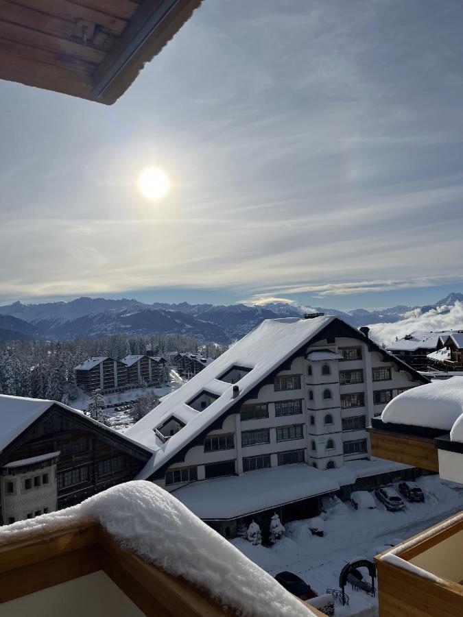 L'Eperon Center Crans Wonderful View Apartman Kültér fotó
