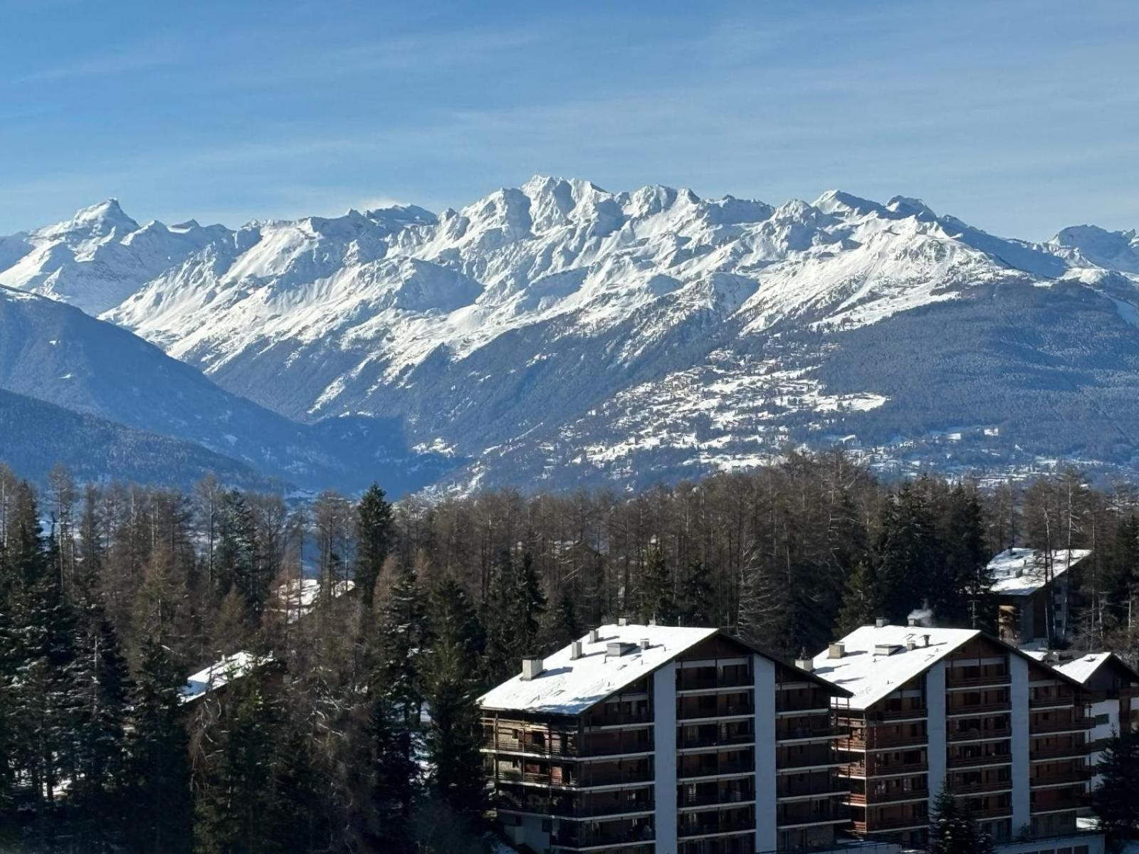 L'Eperon Center Crans Wonderful View Apartman Kültér fotó