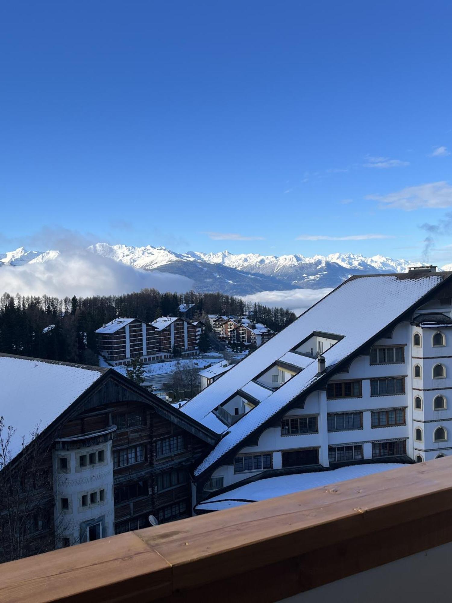 L'Eperon Center Crans Wonderful View Apartman Kültér fotó