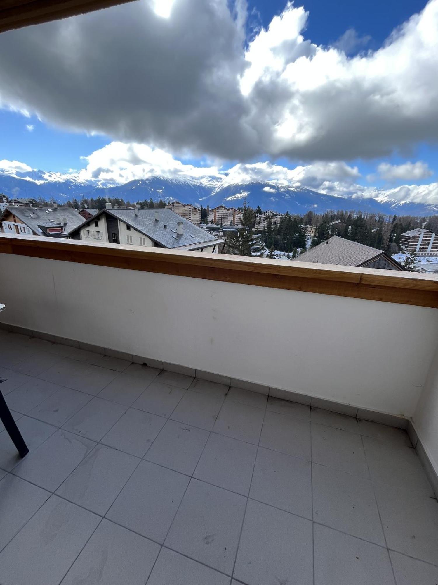 L'Eperon Center Crans Wonderful View Apartman Kültér fotó