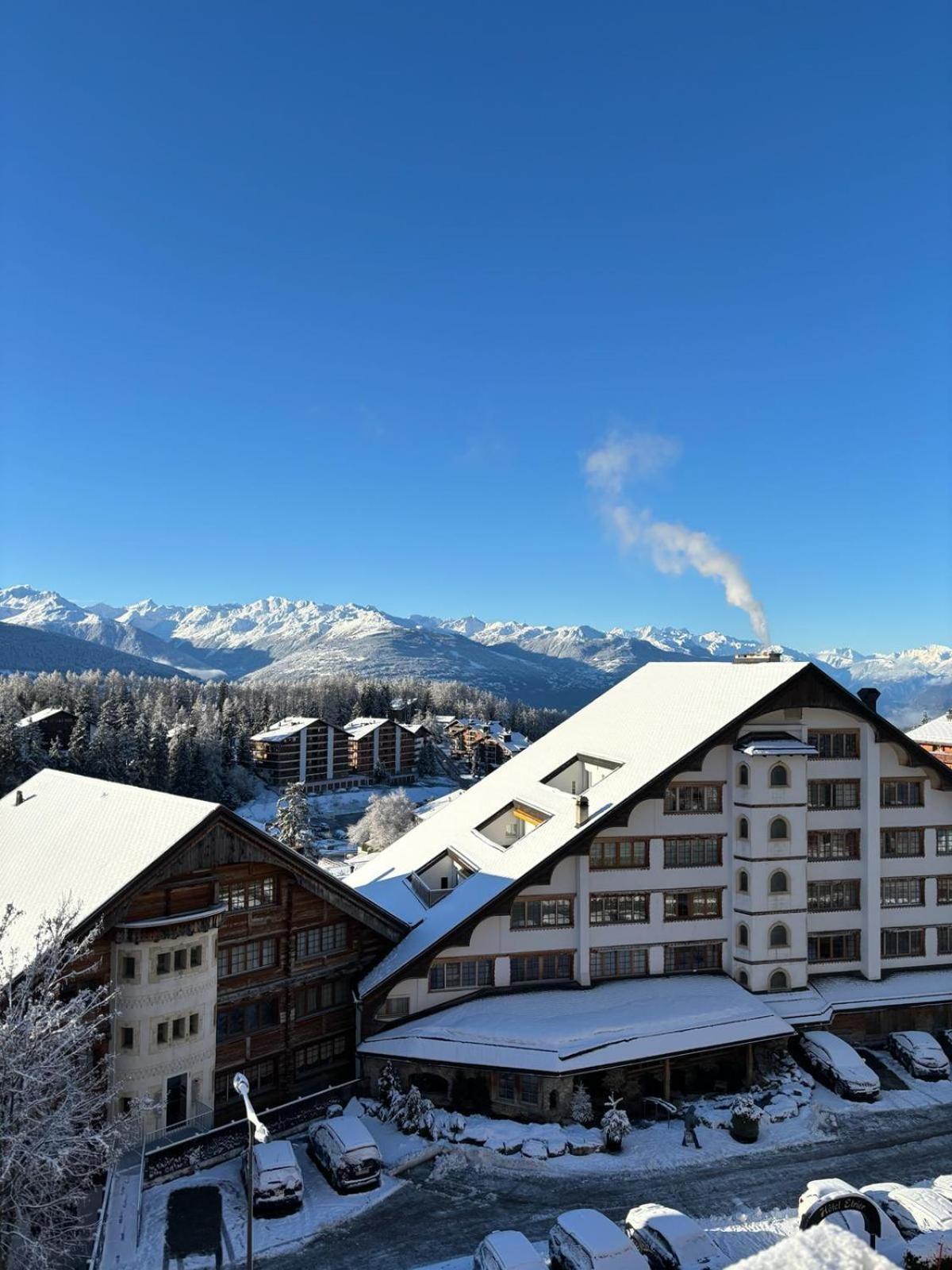 L'Eperon Center Crans Wonderful View Apartman Kültér fotó
