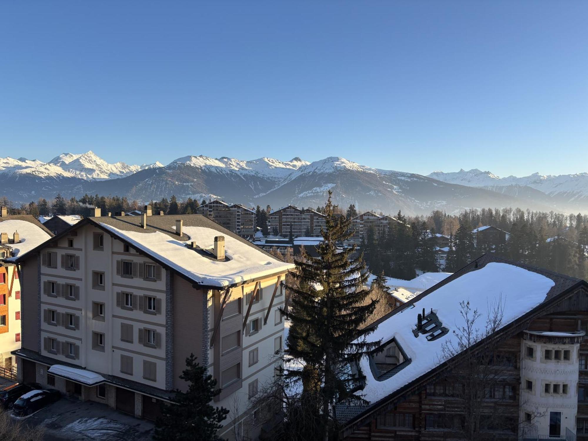 L'Eperon Center Crans Wonderful View Apartman Kültér fotó